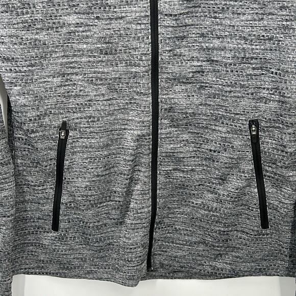 Nike Golf Dri Fit Women's Gray Long Sleeve Full Zip Activewear Jacket Medium - Picture 3 of 12